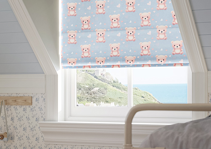 Little Bear, Pastels - Twist&Fit Roman Blind - Image 5